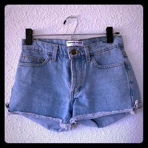Women’s denim American Apparel shorts
